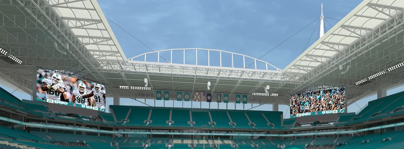 Sun Life Stadium, Home of the Miami Dolphins and former hom…