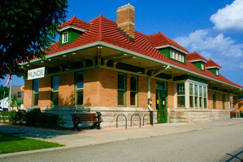 Another view of the depot