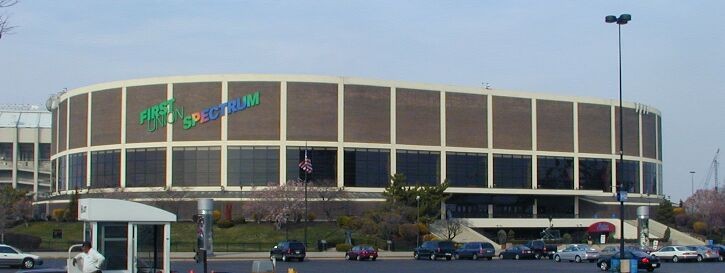 The Spectrum was one of the first modern sports arenas in the Philadelphia area and was home to The Flyers and The 76ers.