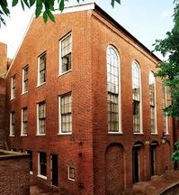 The African Meeting House houses Boston's Museum of African American History