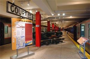 The museum is located in a subway station created in 1936.