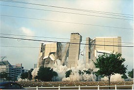 Tampa Stadium demolition 