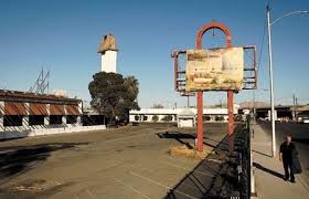 The Moulin Rogue before demolition - various casinos and hotels around the strip have parts of this once grand hotel. 