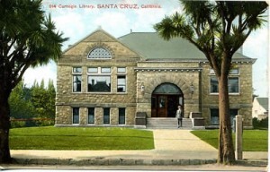 The museum's first home was in the downtown library. This library was located at the present location of the Central Branch library. 