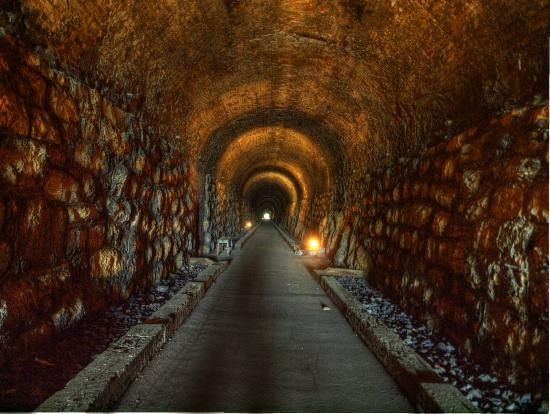 Inside the Historic 1850 Western and Atlantic Railroad Tunnel