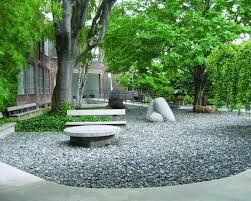 The open-air gallery is located just across the street from one of Noguchi's early studios. 