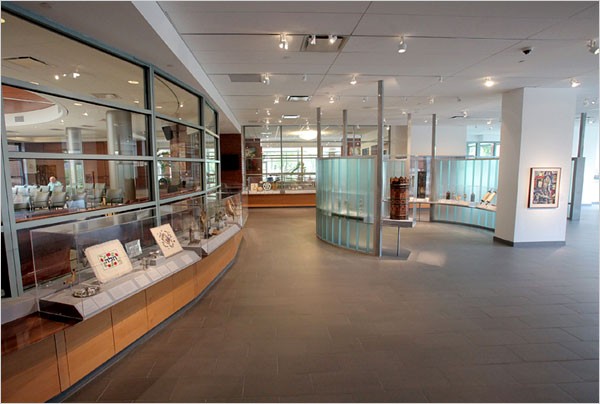 Derfner Judaica Museum is located within the Hebrew Home for the Aged at Riverdale.