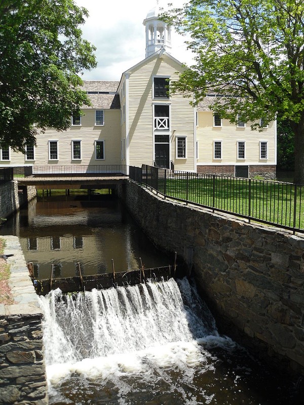 Closer view of the mill