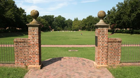 The Sunken Garden entrance