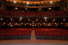 A view of the theatre from the stage