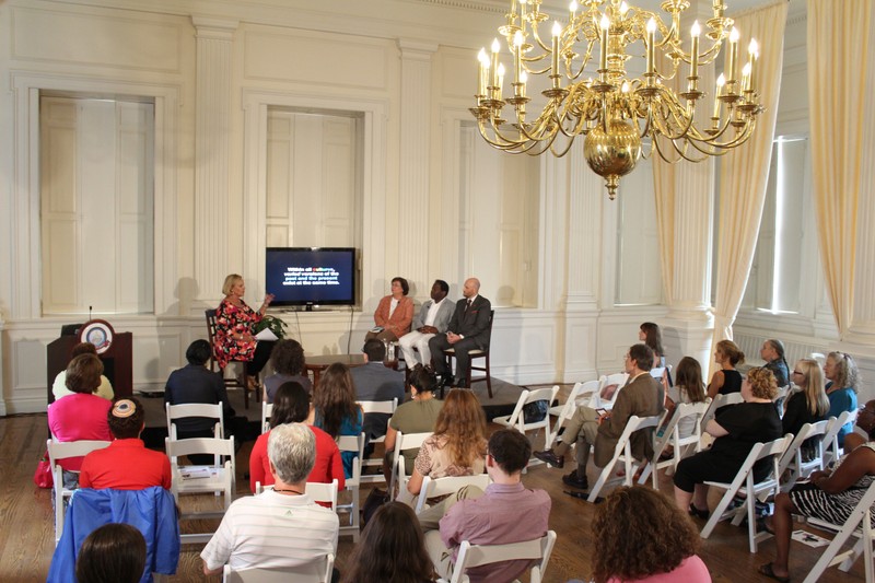 Connecticut's Old State House offers engaging programs year-round, including "Conversations at Noon," a free lunchtime lecture series. 