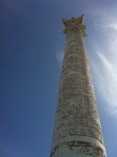 A view from below of Old White