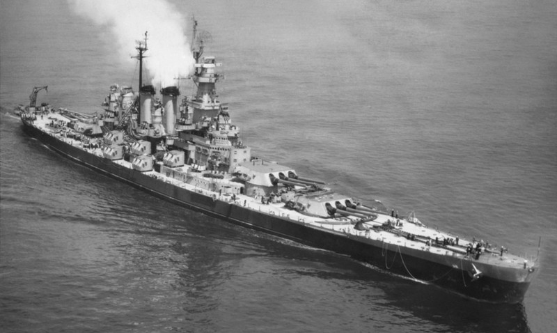 USS North Carolina was completed in 1937 and took part in nearly every naval offensive in the Pacific during World War II. 