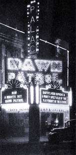 The Palace in 1930, showing "Dawn Patrol" 