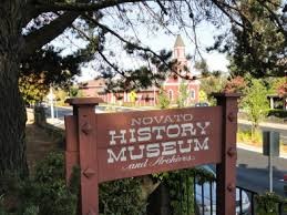 Novato History Museum sign