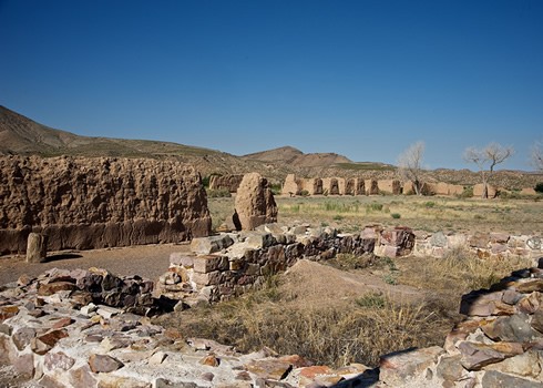 The ruins of Fort Selden.