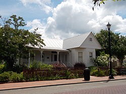 Recent photograph of Arna Bontemps African American Museum and Cultural Arts Center.. 