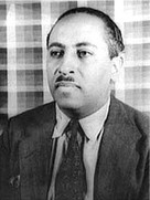 A photograph of Arna Wendall Bontemps.