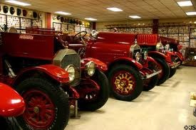The museum houses a large collection of firetrucks and memorabilia. 