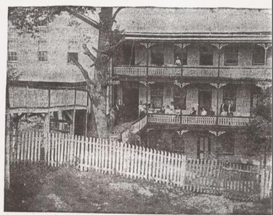 Blue Sulphur Springs Hotel in its prime.