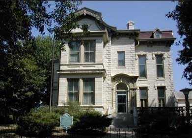 Constructed in 1869, this home was in the Harvey family from 1883 to 1944.