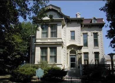 Constructed in 1869, this home was in the Harvey family from 1883 to 1944.  