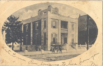 Cape Fear Museum's original location at the Wilmington Light Infantry Armory, c. 1905