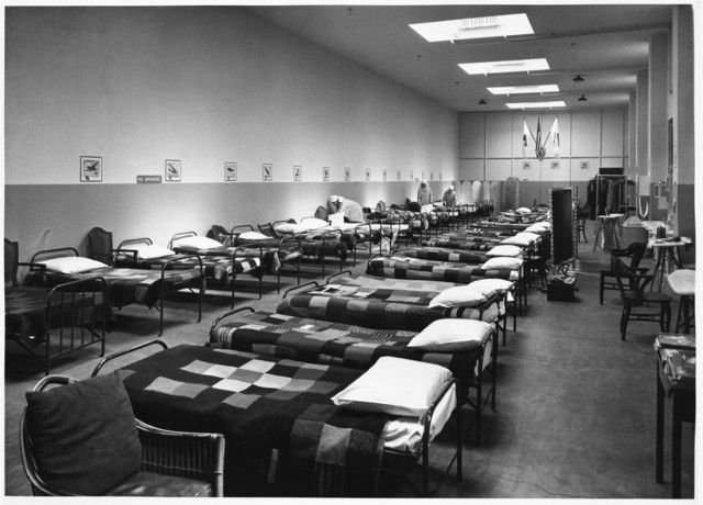 Service men's dormitory at Union Depot (1940)