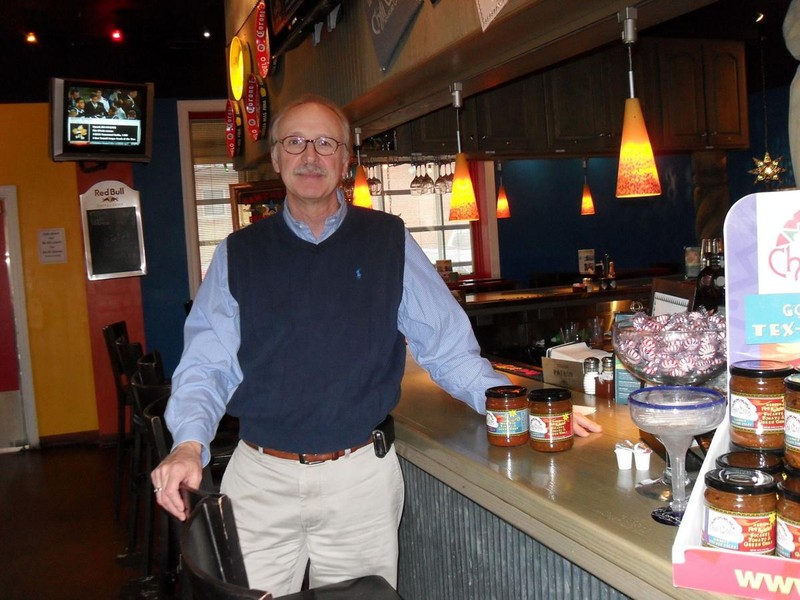 Ron Smith inside Chili Willi's third location 