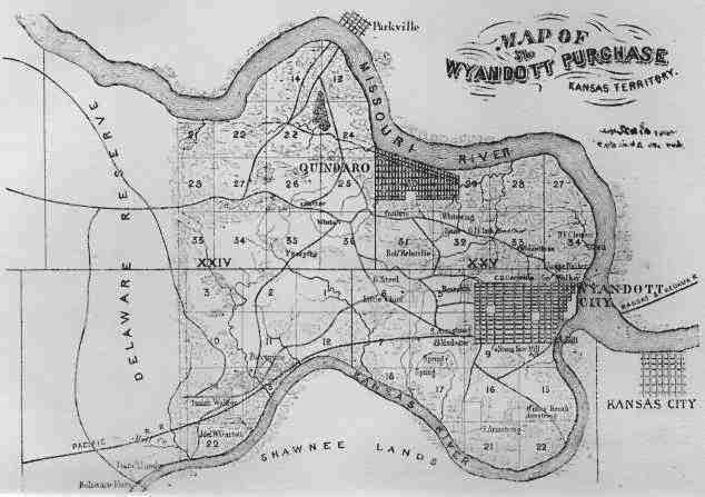 The Wyandot purchase after arrival in Kansas