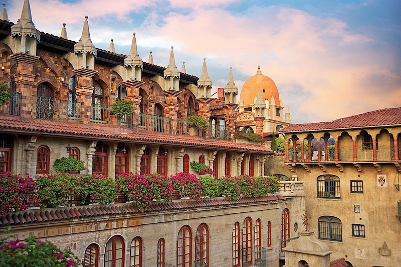 Exterior of the Mission Inn