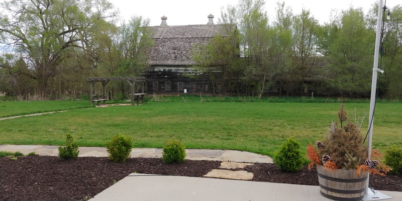 Outdoor ceremonies are very popular. This barn is part of the Glacier Creek Preserve, owned by the University of Nebraska at Omaha. Photo taken May 6, 2020.