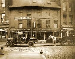 The oyster house in 1826