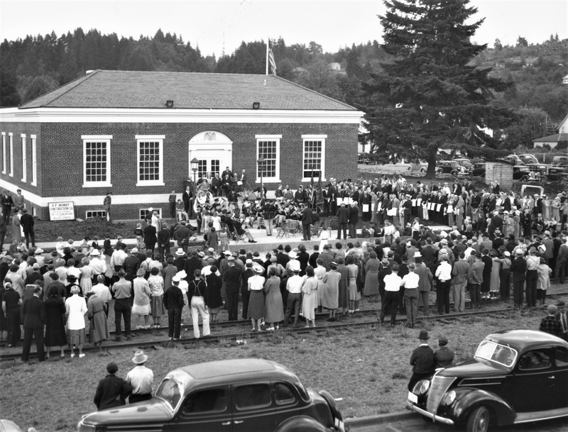Post Office dedication - August 1938