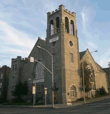 Front facade of Westminster Congregrational Church
