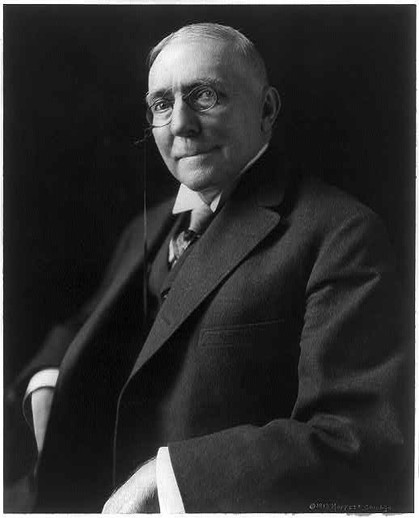 James Whitcomb Riley circa 1913. Courtesy of the Library of Congress