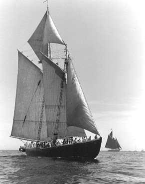 Schooner Adventure, the icon of America’s fishing industry.