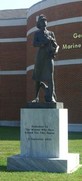 Statue of Molly at Quantico, VA 