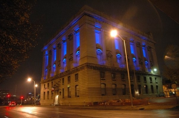 Exterior of The Freemasons' Hall – Night