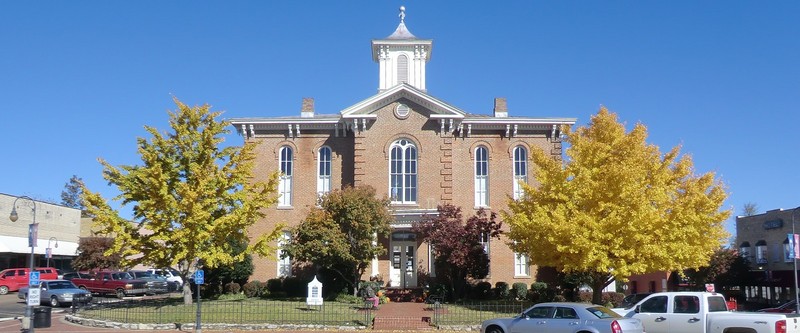 Randolph County Courthouse was built in 1872.