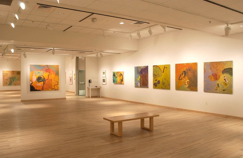 "Fluidity and Fantasy" exhibit at HMA in 2001