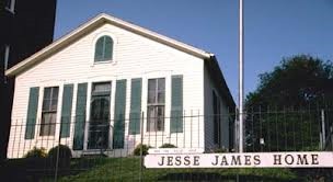 Visitors can also tour the Jesse James' Home. 