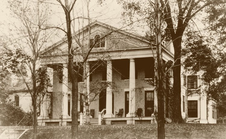 The Ansley Wilcox House in 1901, the Year Theodore Roosevelt Became President 