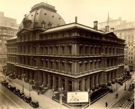 An old photo of the Old Post Office