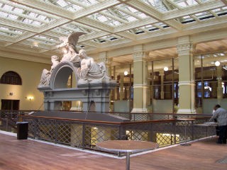 An interior view of the Old Post Office