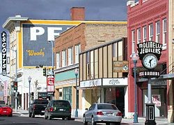 Downtown Pocatello in 2007