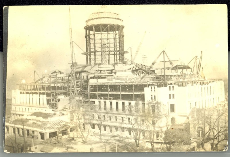 Missouri State Capitol under construction 1914-1917
Courtesy of the Missouri State Museum's Collection.