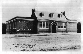 The school as seen in this photo circa 1930s-1950s