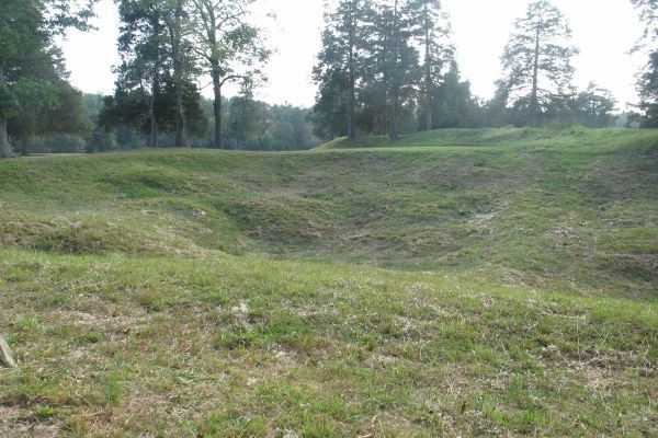 Picture of the what remains of the Crater today