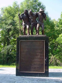 The African American Monument at Vicksburg Battlefield was built by the city of Vicksburg and the state of Mississippi and dedicated in 2004.